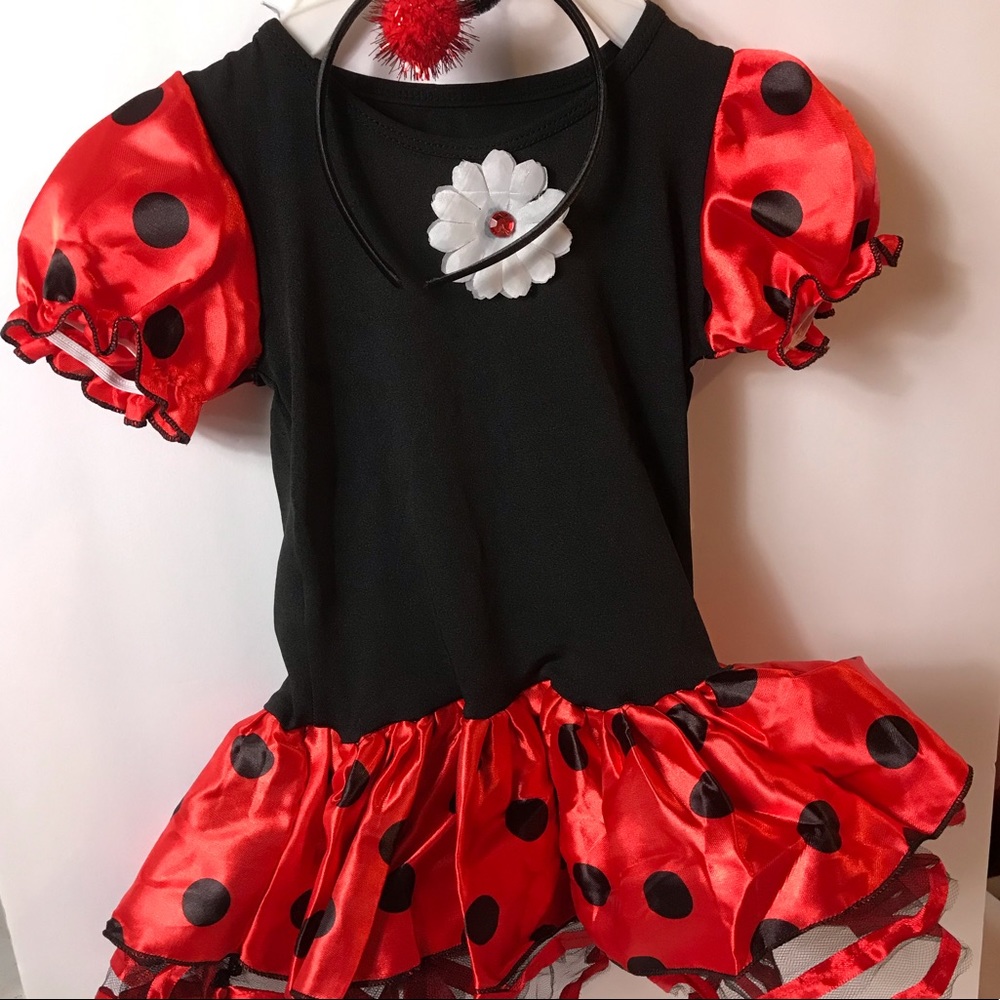 SALE Ladybug costume girls dress small toddler HALLOWEEN